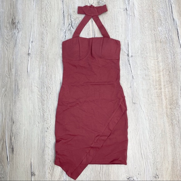 Fashion Nova Halter Mini Dress Sz XS - Picture 9 of 9